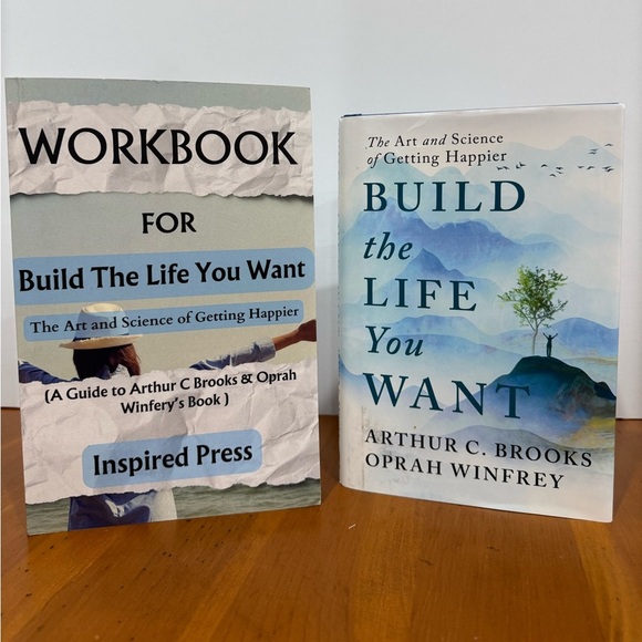 NWT Build the Life You Want book and workbook by Oprah and Arthur C. Brooks - Picture 1 of 3
